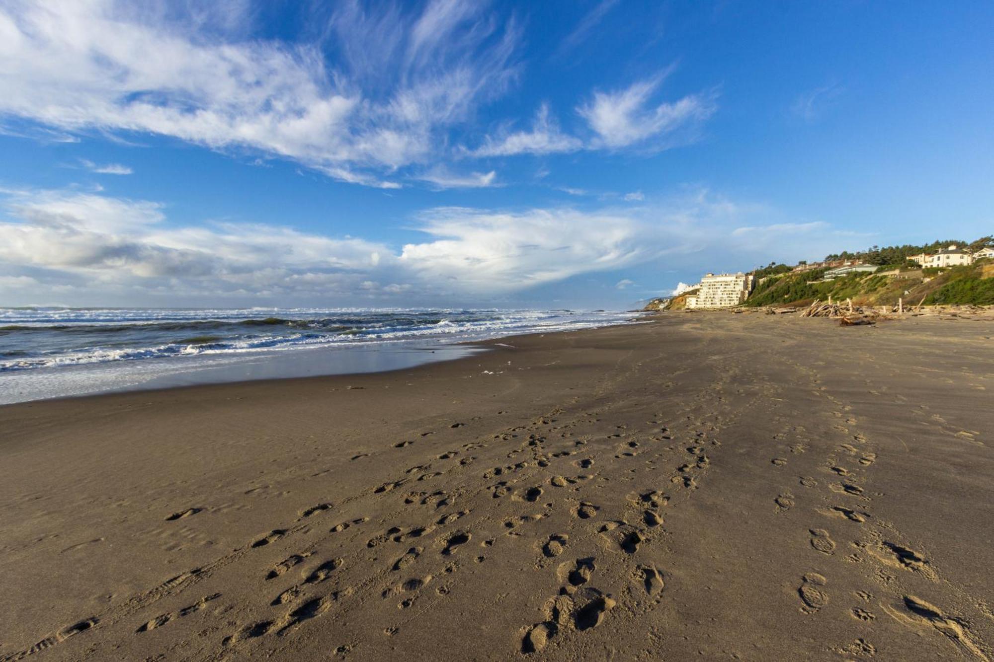 Waters Edge Lägenhet Salishan Beach Rum bild